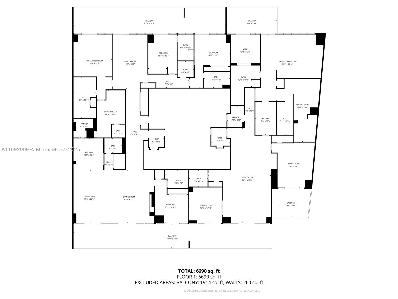 9701 Collins Ave #2103S, Bal Harbour FL 33154