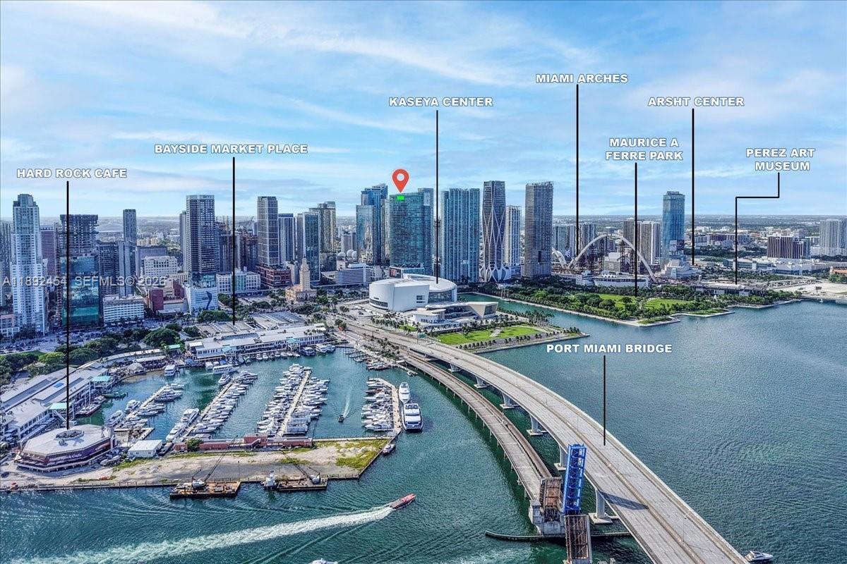 888 Biscayne Blvd #PH 5704, Miami FL 33132