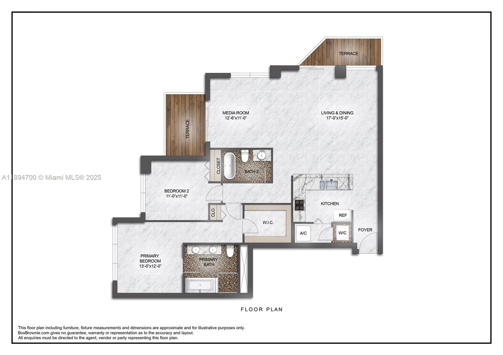 253 NE 2nd St #3902, Miami FL 33132