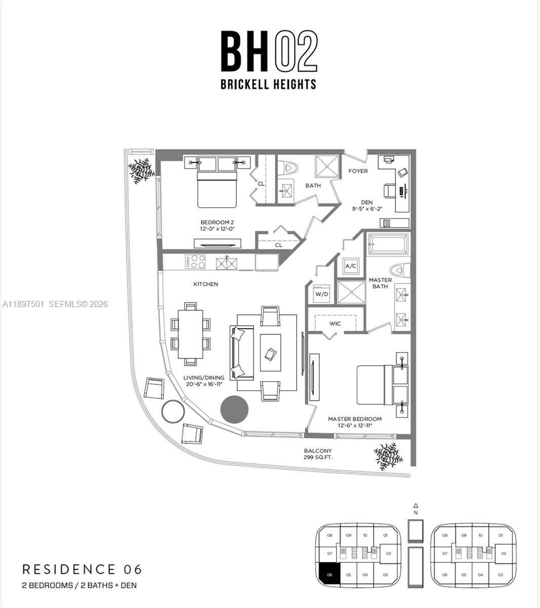 55 SW 9th ST #3006, Miami FL 33130