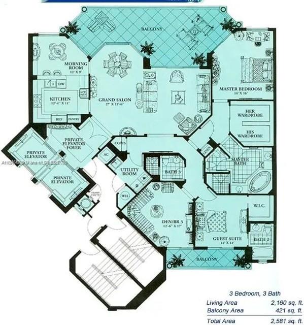 13627 Deering Bay Dr #1002, Coral Gables FL 33158