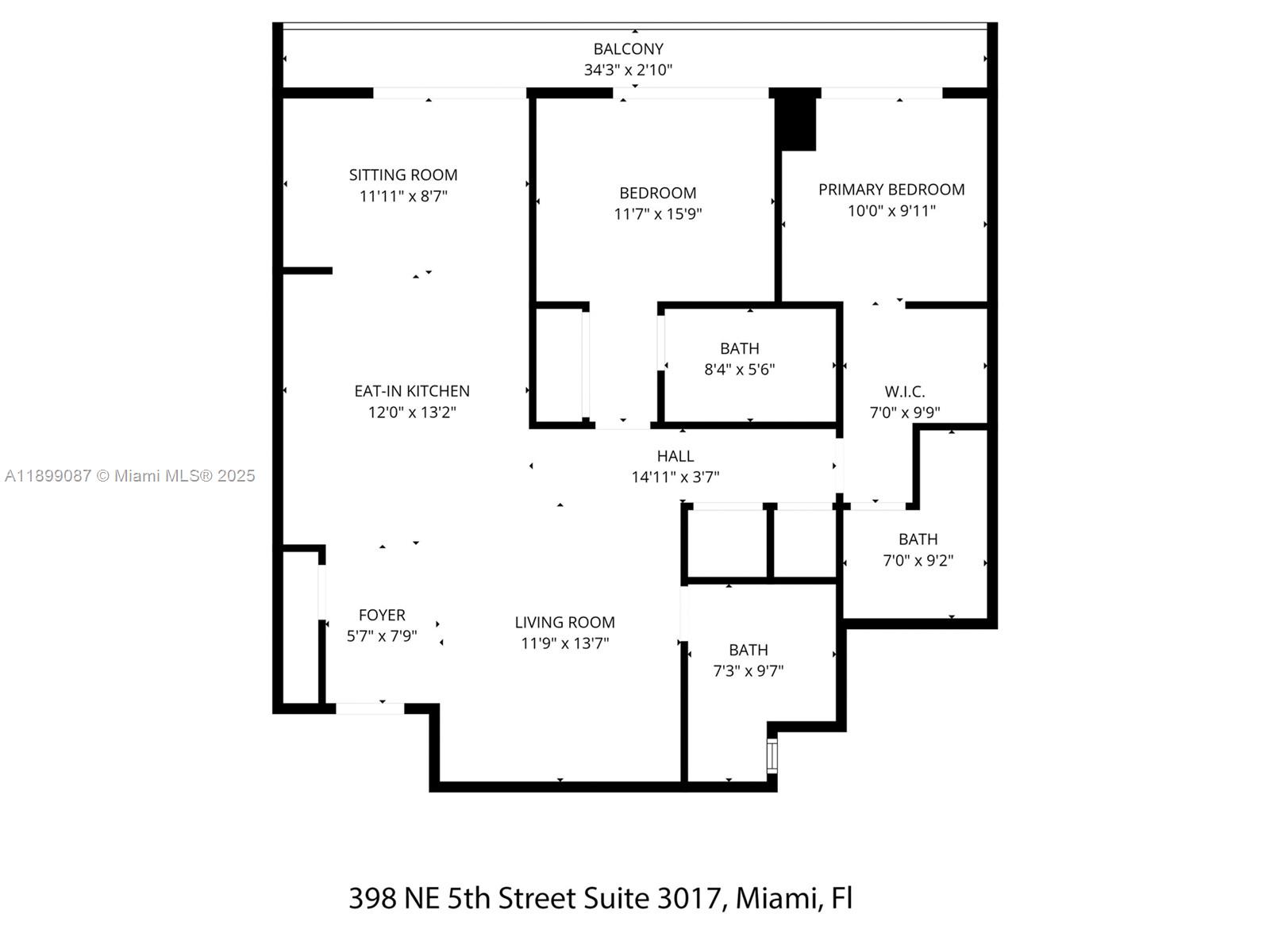 398 NE 5th St #3017, Miami FL 33132