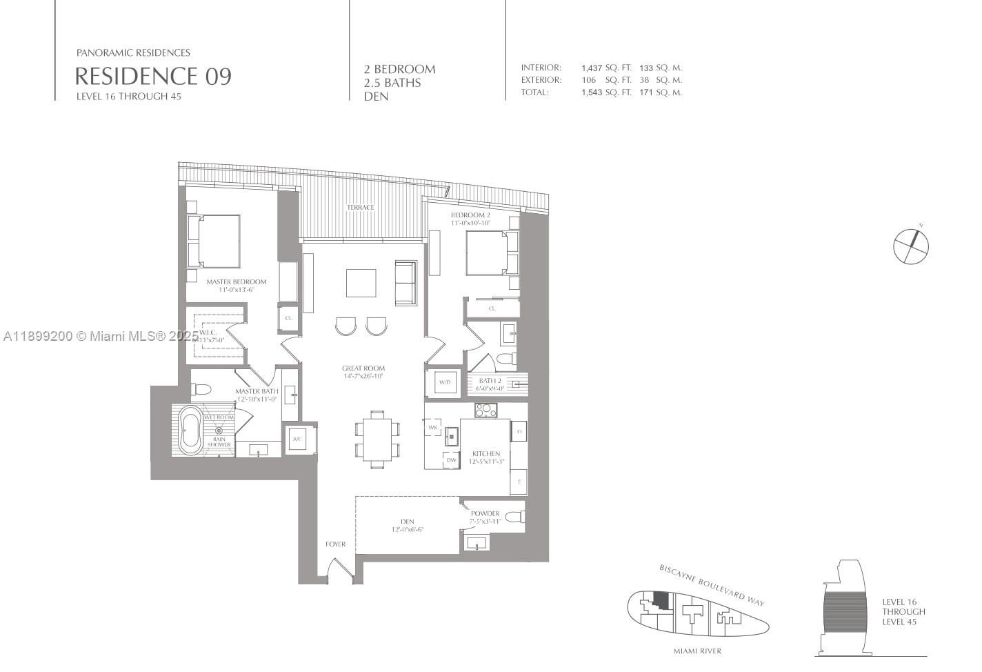 300 Biscayne Blvd Way #4909W, Miami FL 33131