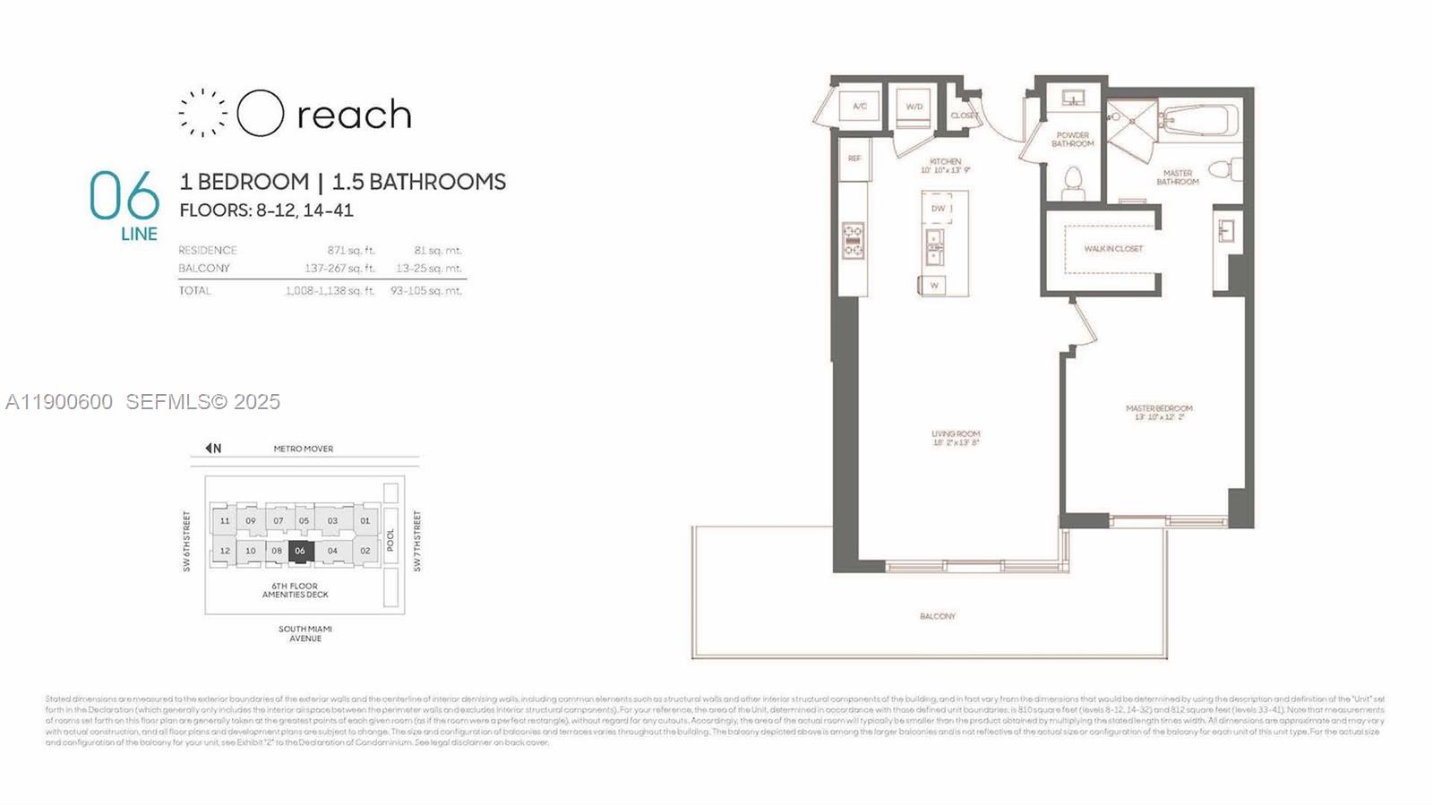 68 SE 6th St #2006, Miami FL 33131