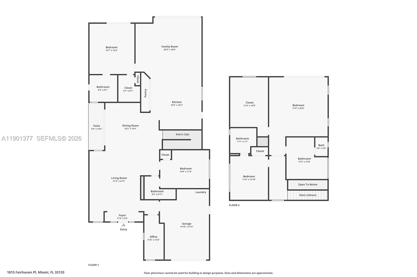 1815 Fairhaven Pl, Miami FL 33133