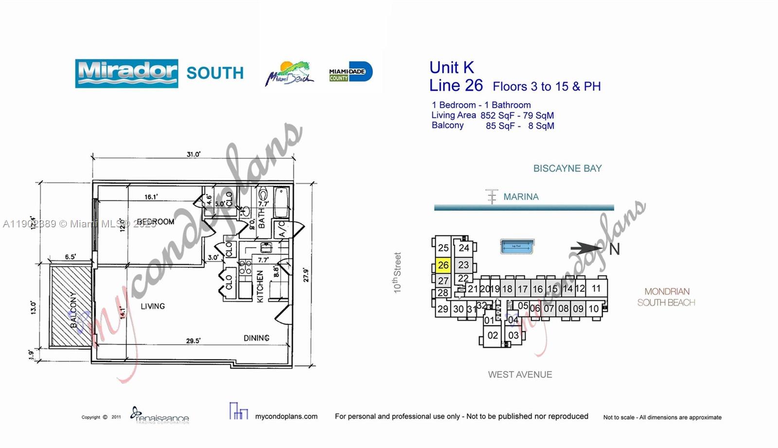 1000 West Ave #1126, Miami Beach FL 33139