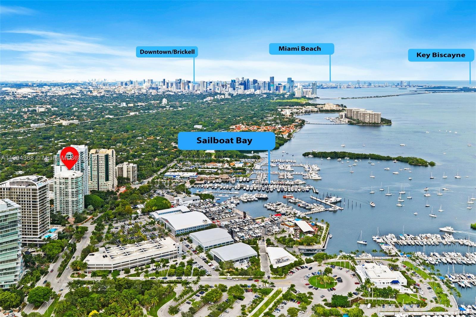 2645 S Bayshore Dr #1201, Miami FL 33133