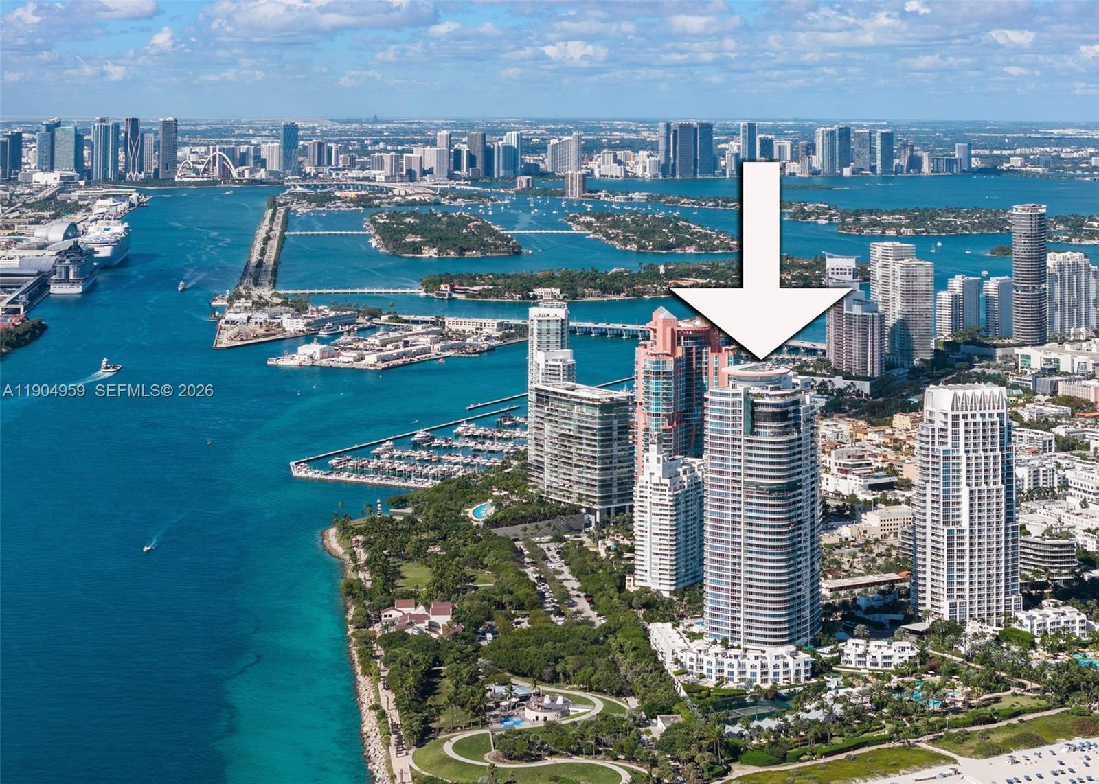 100 S Pointe Dr #3203, Miami Beach FL 33139