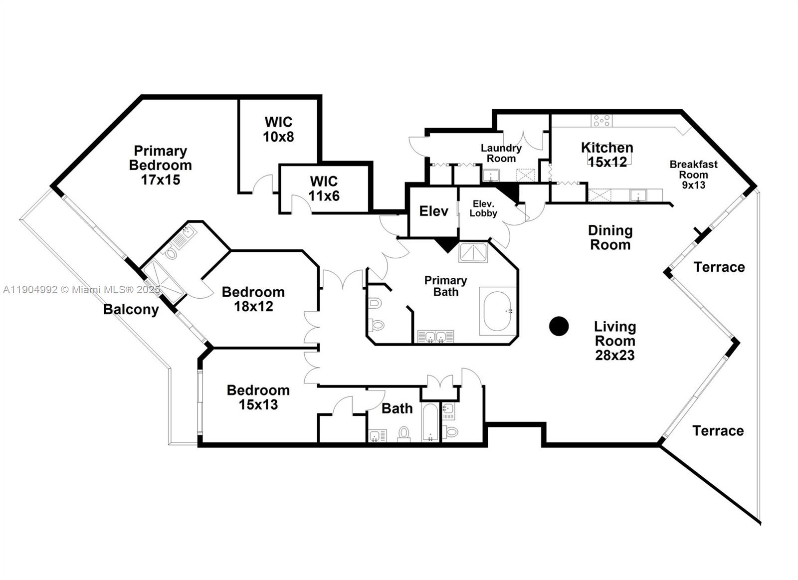 10 Edgewater Dr #4F, Coral Gables FL 33133