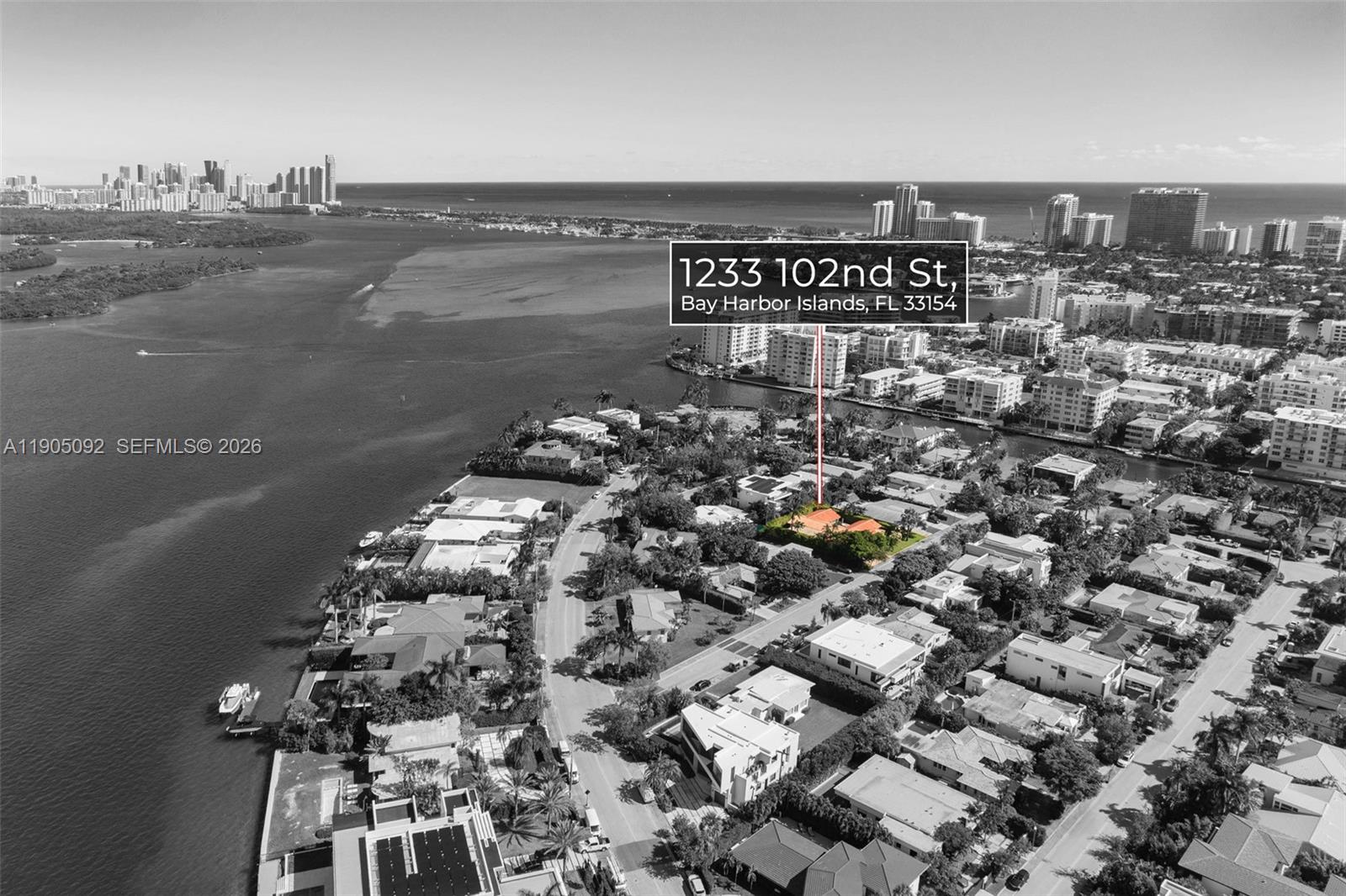 1233 102nd St, Bay Harbor Islands FL 33154