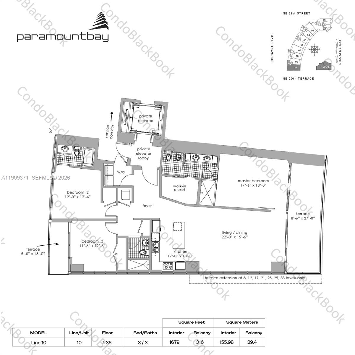2020 N BAYSHORE DR #2110, Miami FL 33137
