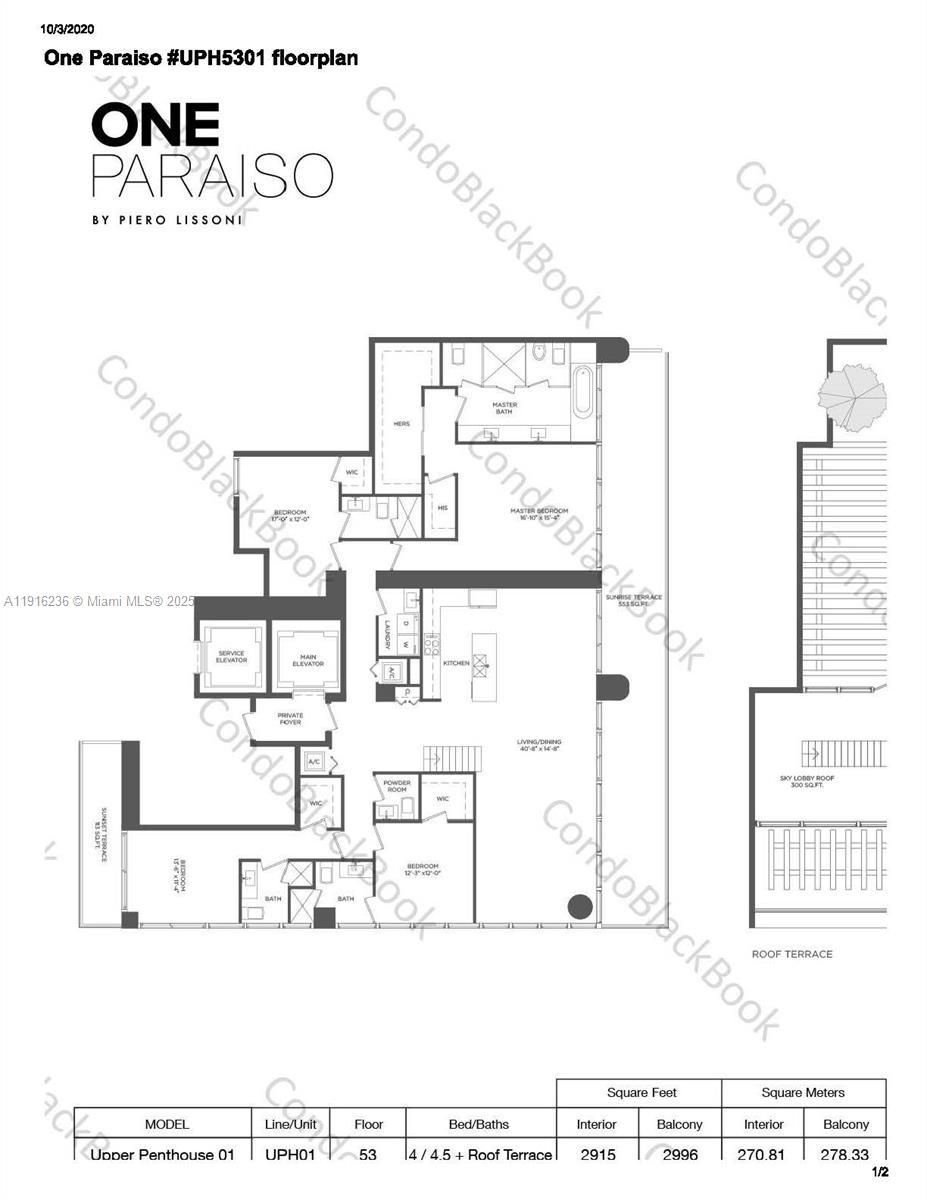3131 NE 7th Ave #UPH5301, Miami FL 33137