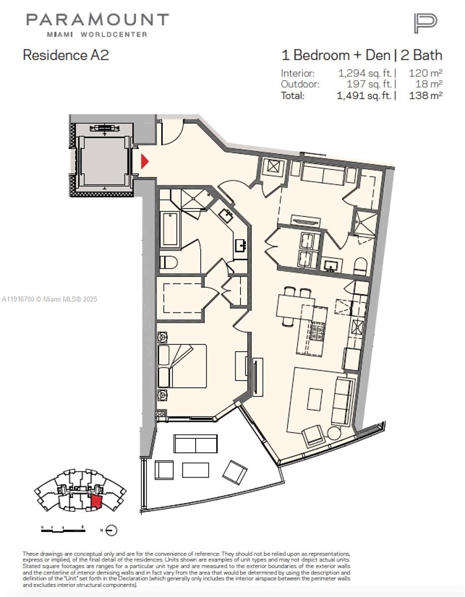 851 NE 1ST Ave #1810, Miami FL 33132