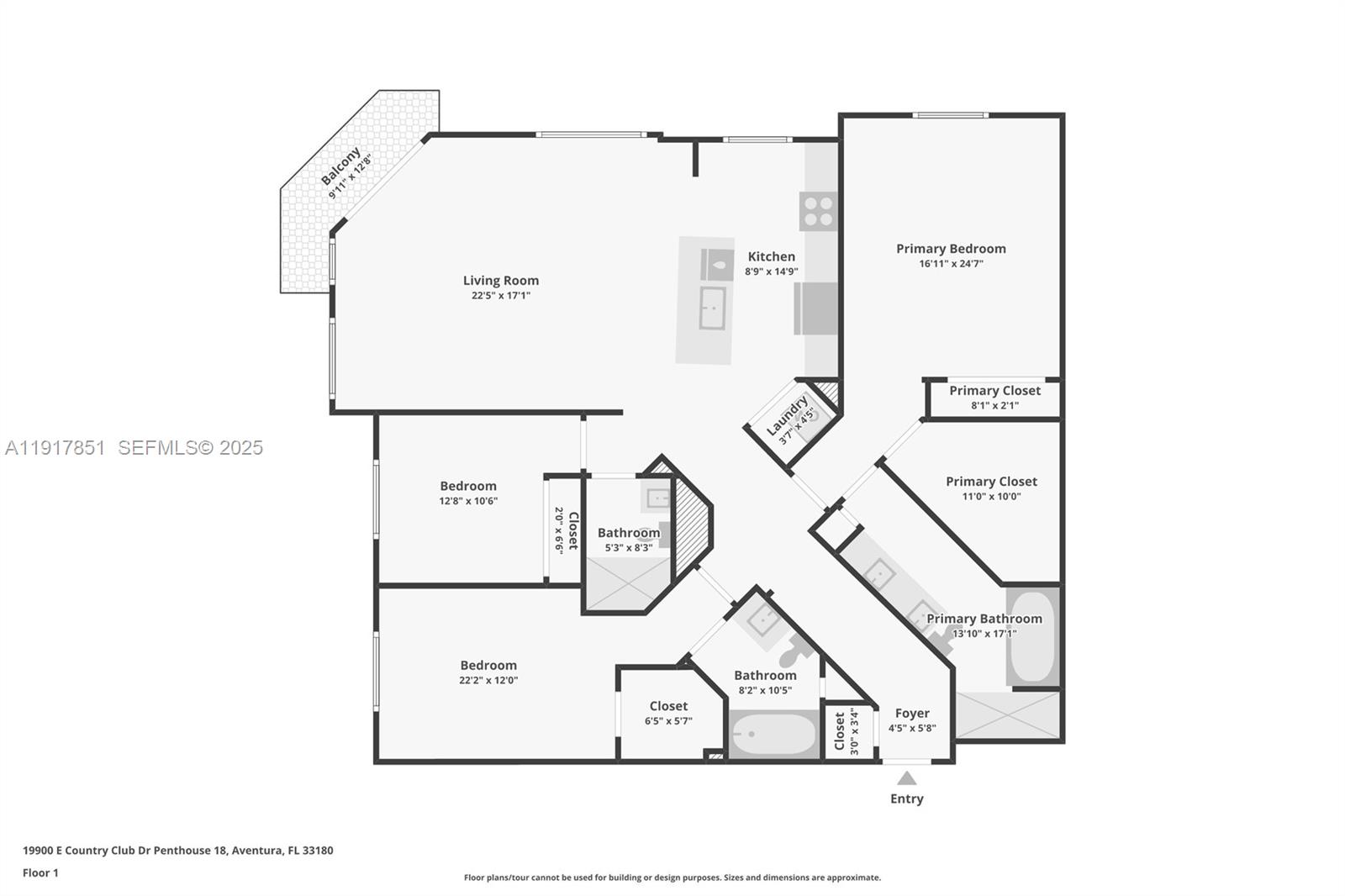 19900 E Country Club Dr #402, Aventura FL 33180