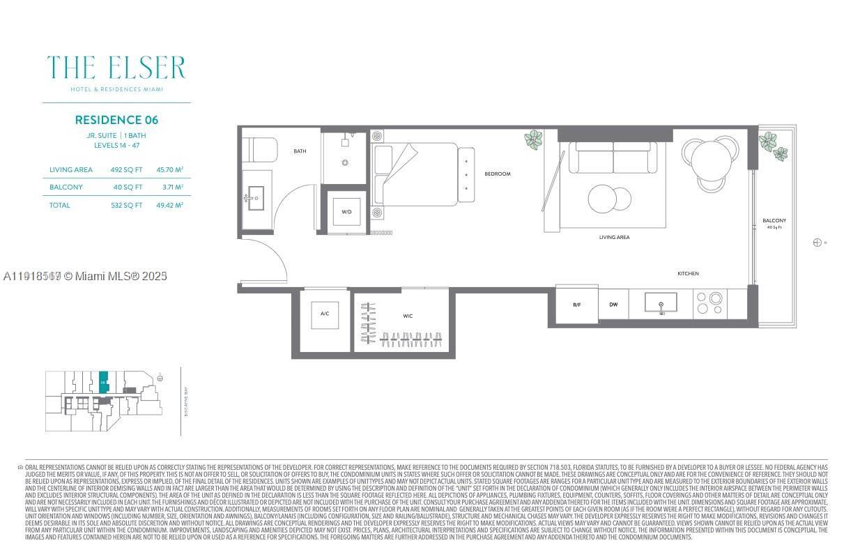 398 NE 5th St #3406, Miami FL 33132