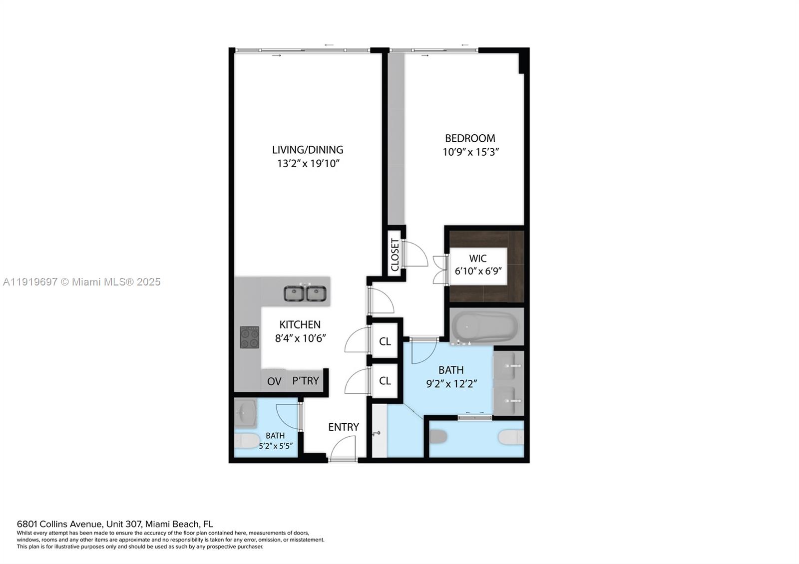 6799 Collins Ave #407, Miami Beach FL 33141