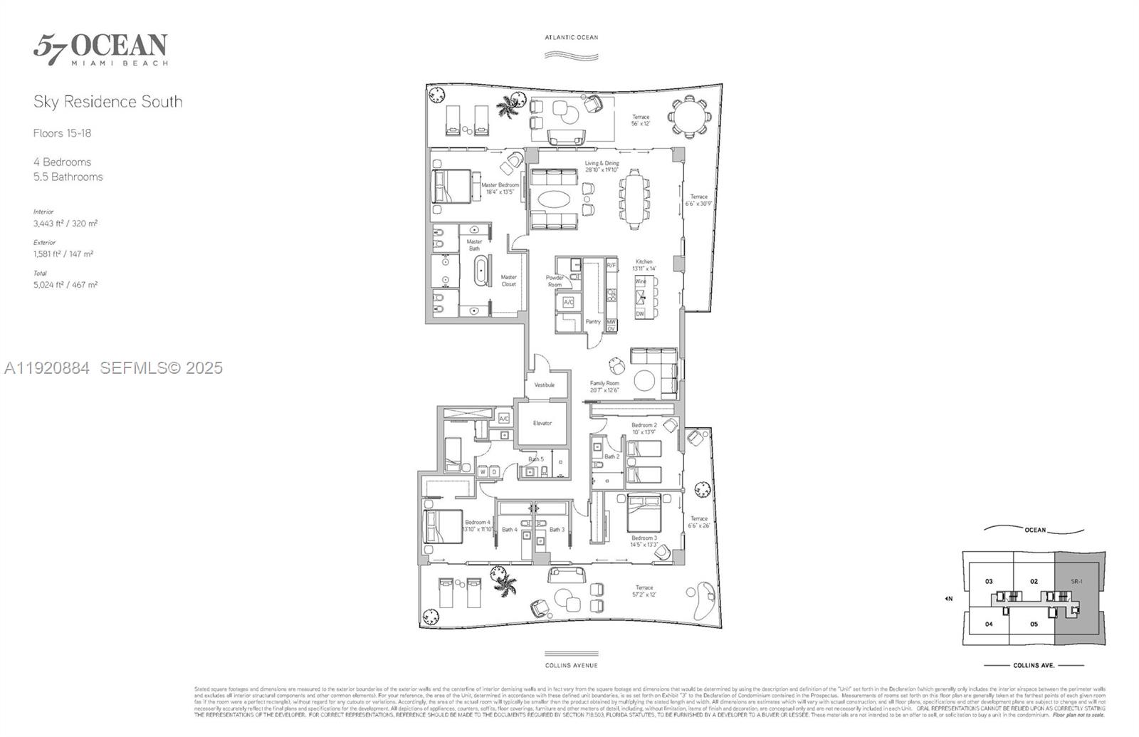 5775 Collins Ave #1501, Miami Beach FL 33140