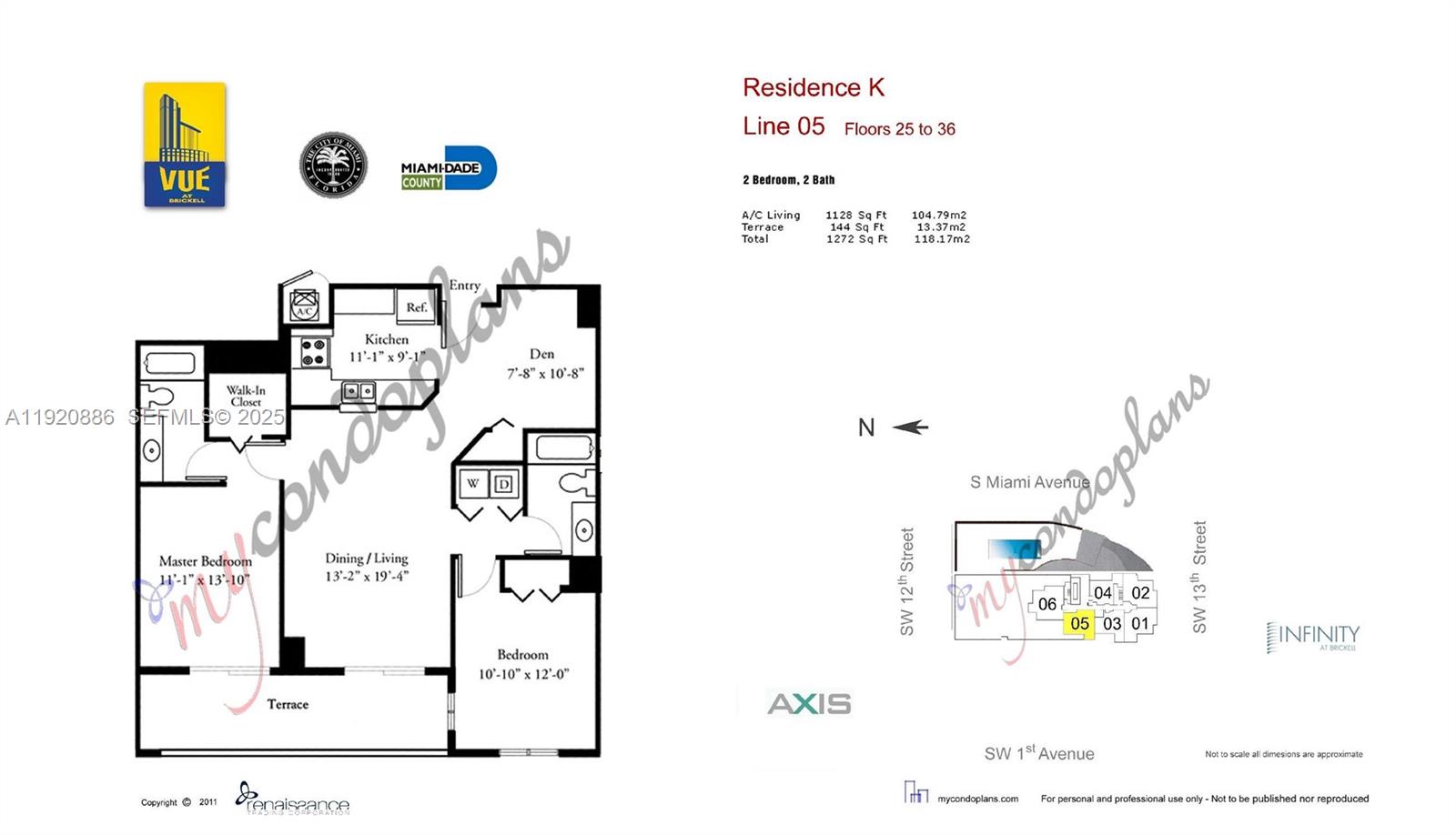 1250 S Miami Ave #3205, Miami FL 33130