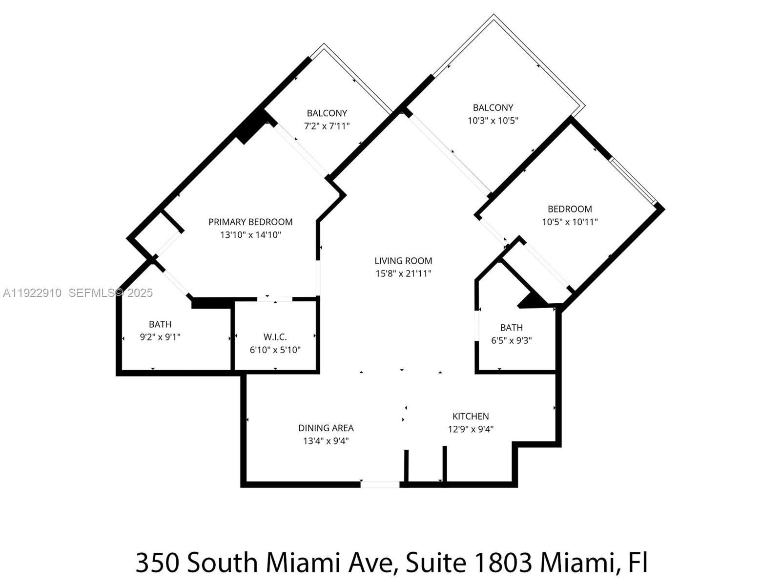 350 S Miami Ave #1803, Miami FL 33130