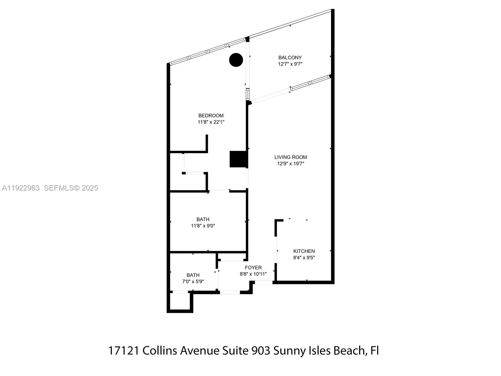 17121 Collins Ave #903, Sunny Isles Beach FL 33160