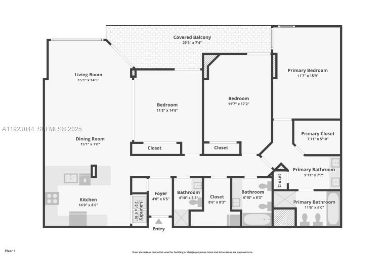 520 Brickell Key Dr #A604, Miami FL 33131