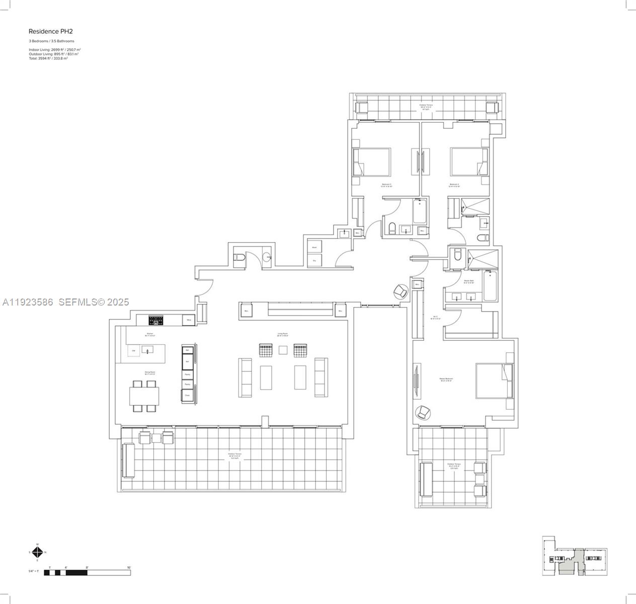 300 Collins Ave #PH2, Miami Beach FL 33139