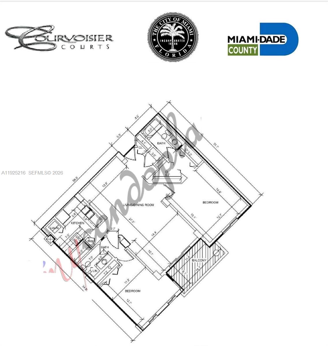 701 Brickell Key Blvd #1911, Miami FL 33131