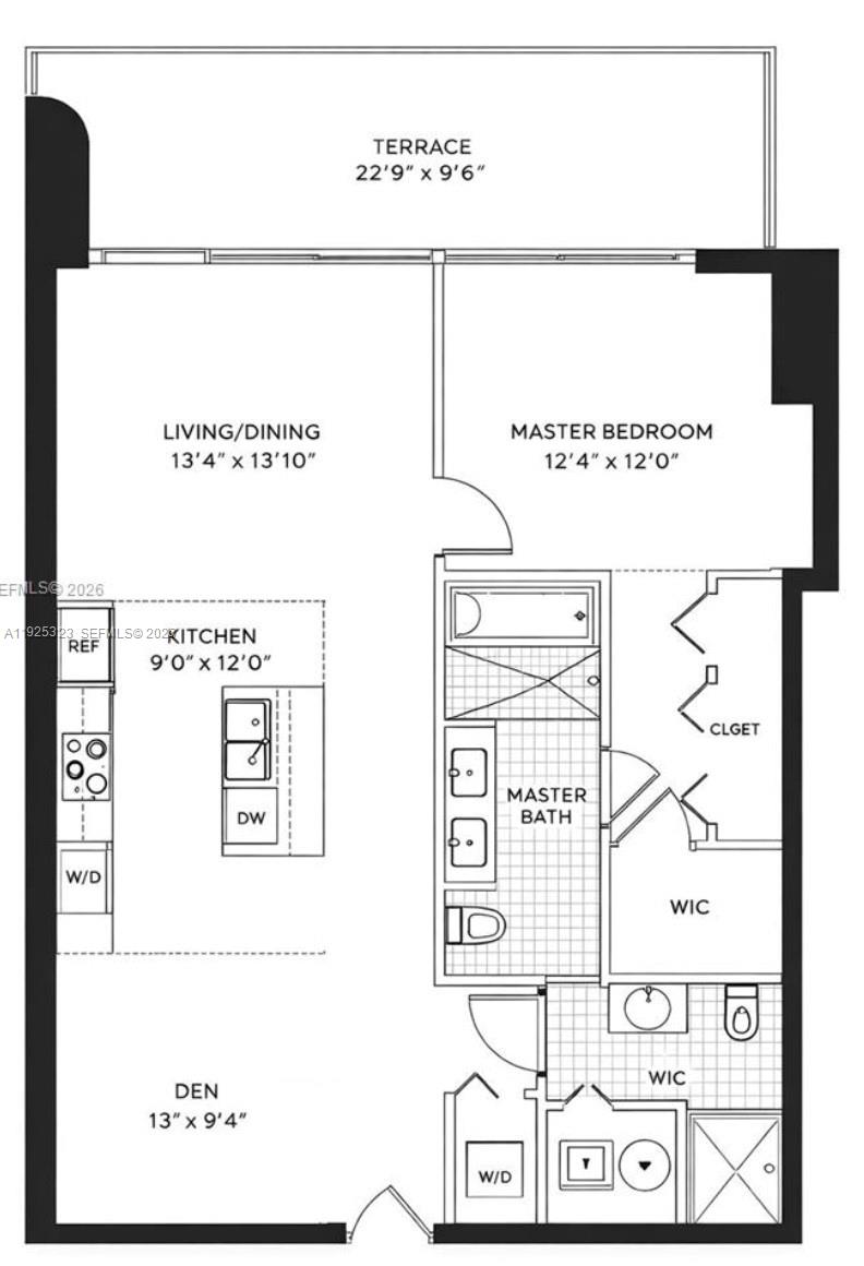 900 Biscayne Blvd #2604, Miami FL 33132