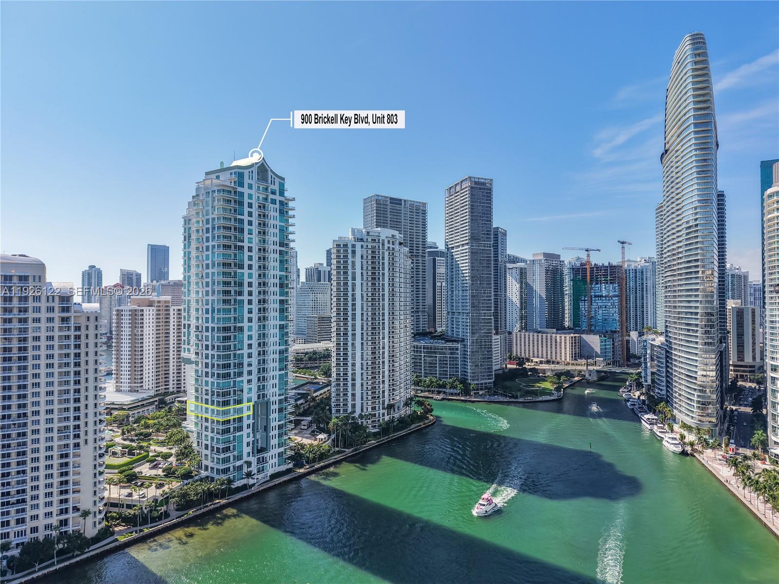 900 Brickell Key Blvd #803, Miami FL 33131