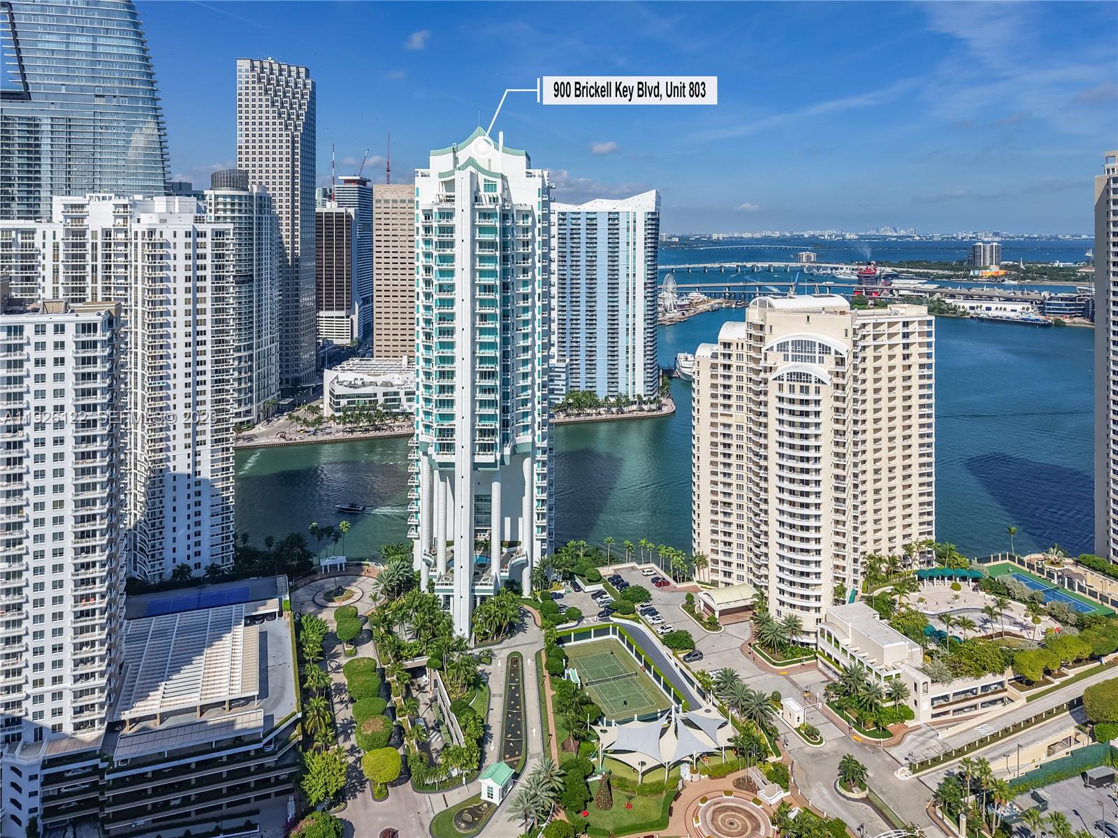 900 Brickell Key Blvd #803, Miami FL 33131