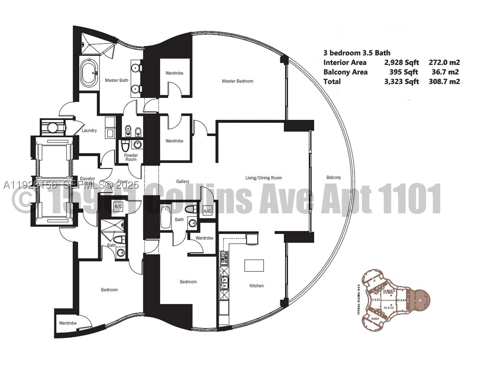 15901 Collins Ave #1101, Sunny Isles Beach FL 33160