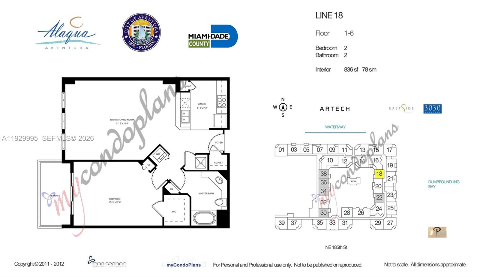 3001 NE 185th St #118, Aventura FL 33180