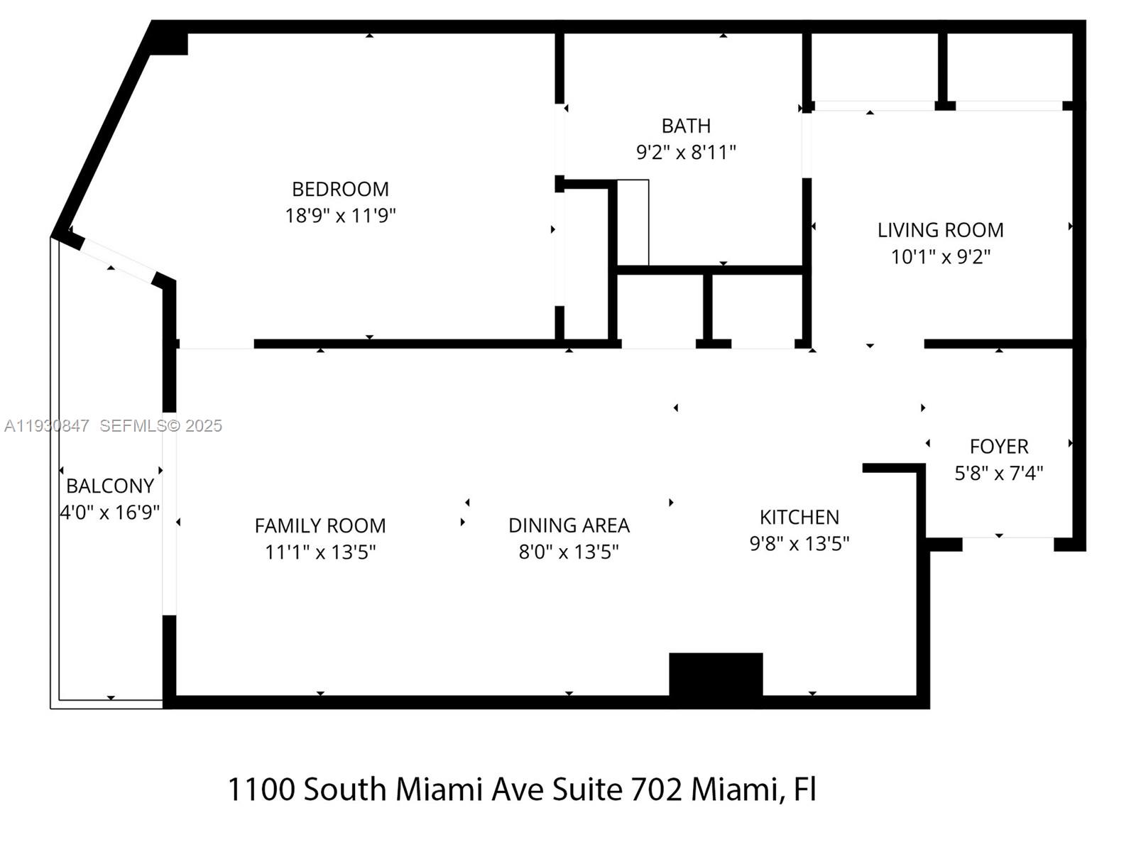 1100 S Miami Ave #702, Miami FL 33130