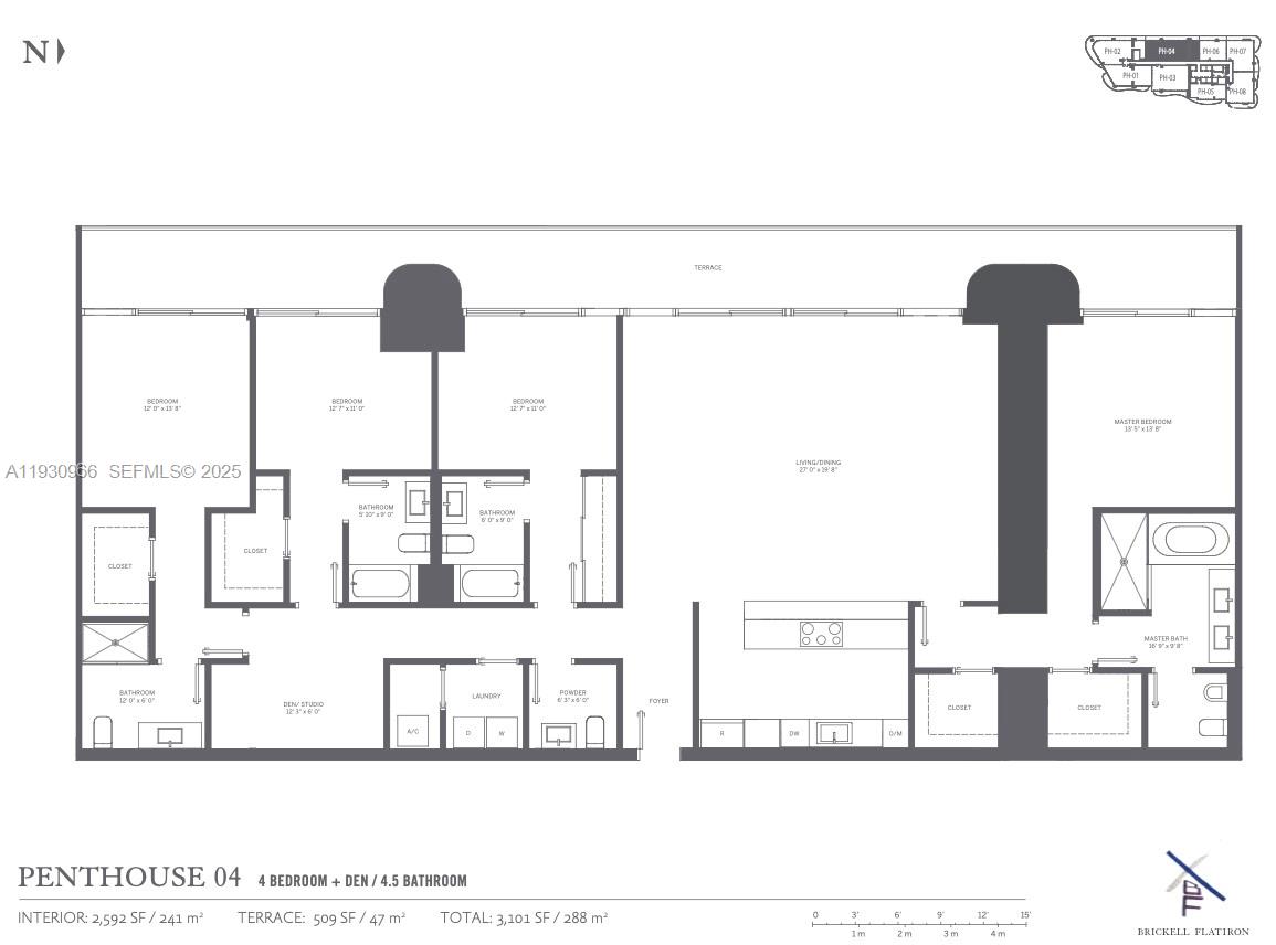 1000 Brickell Plz #PH5904, Miami FL 33131