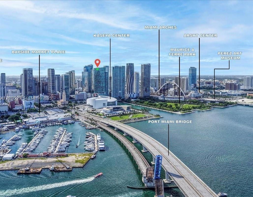 888 Biscayne Blvd #709, Miami FL 33132