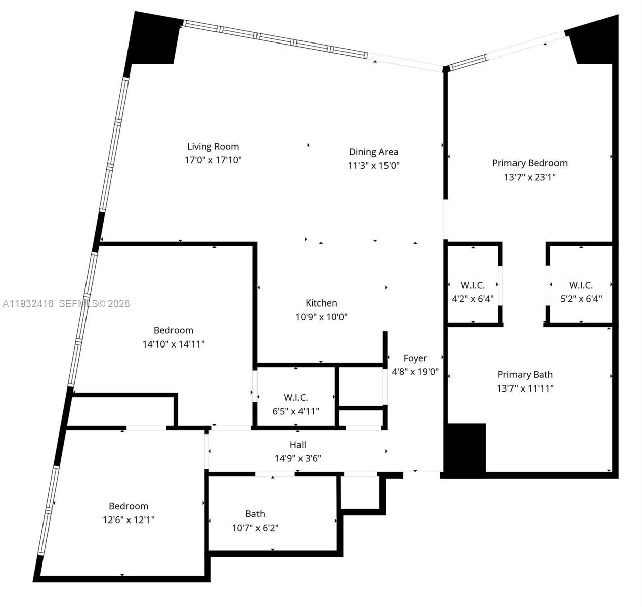 495 Brickell Ave #2301, Miami FL 33131