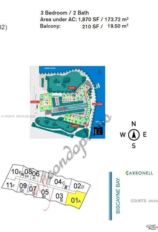 495 Brickell Ave #2301, Miami FL 33131