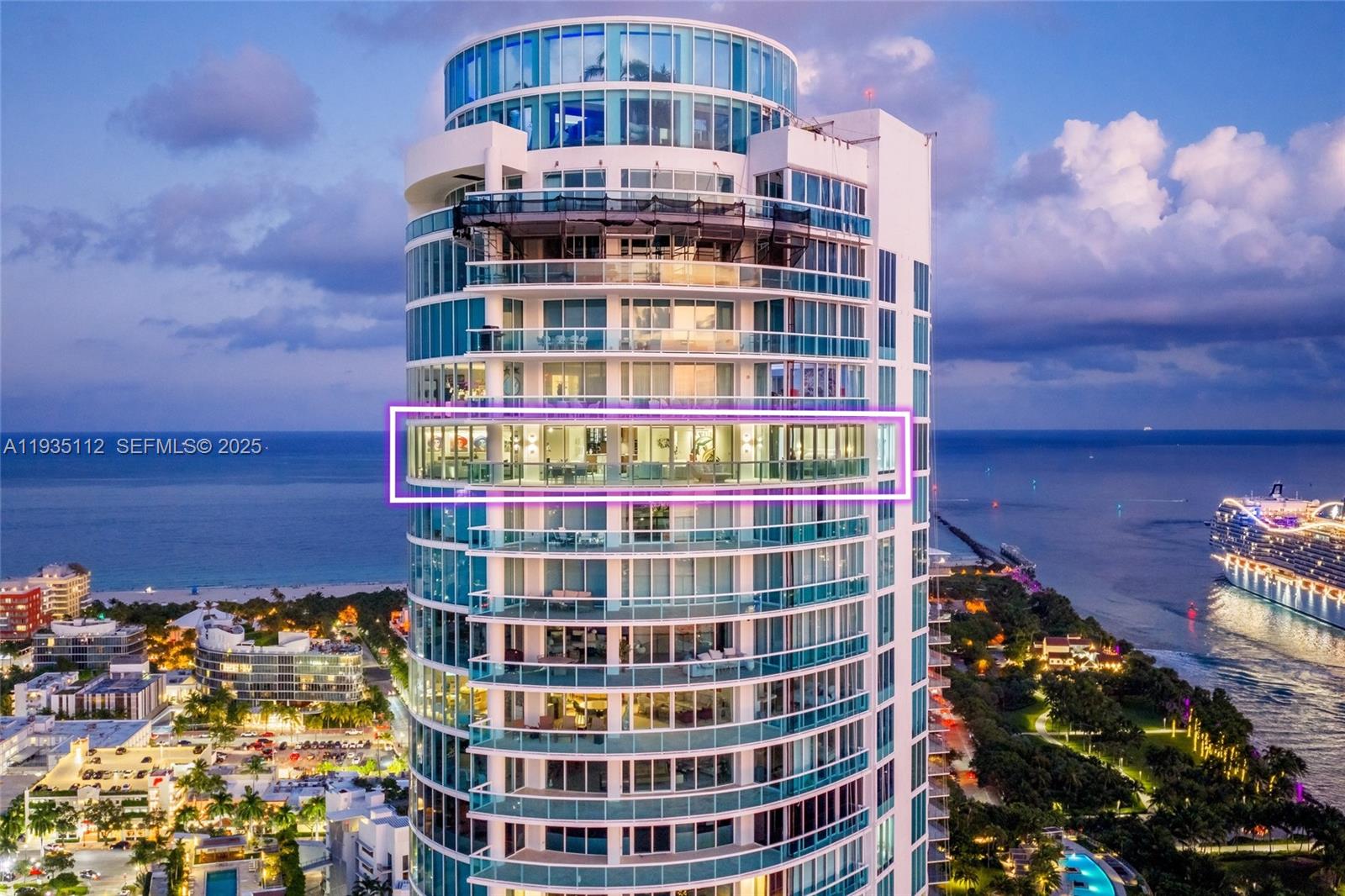 1000 S Pointe Dr #3501, Miami Beach FL 33139
