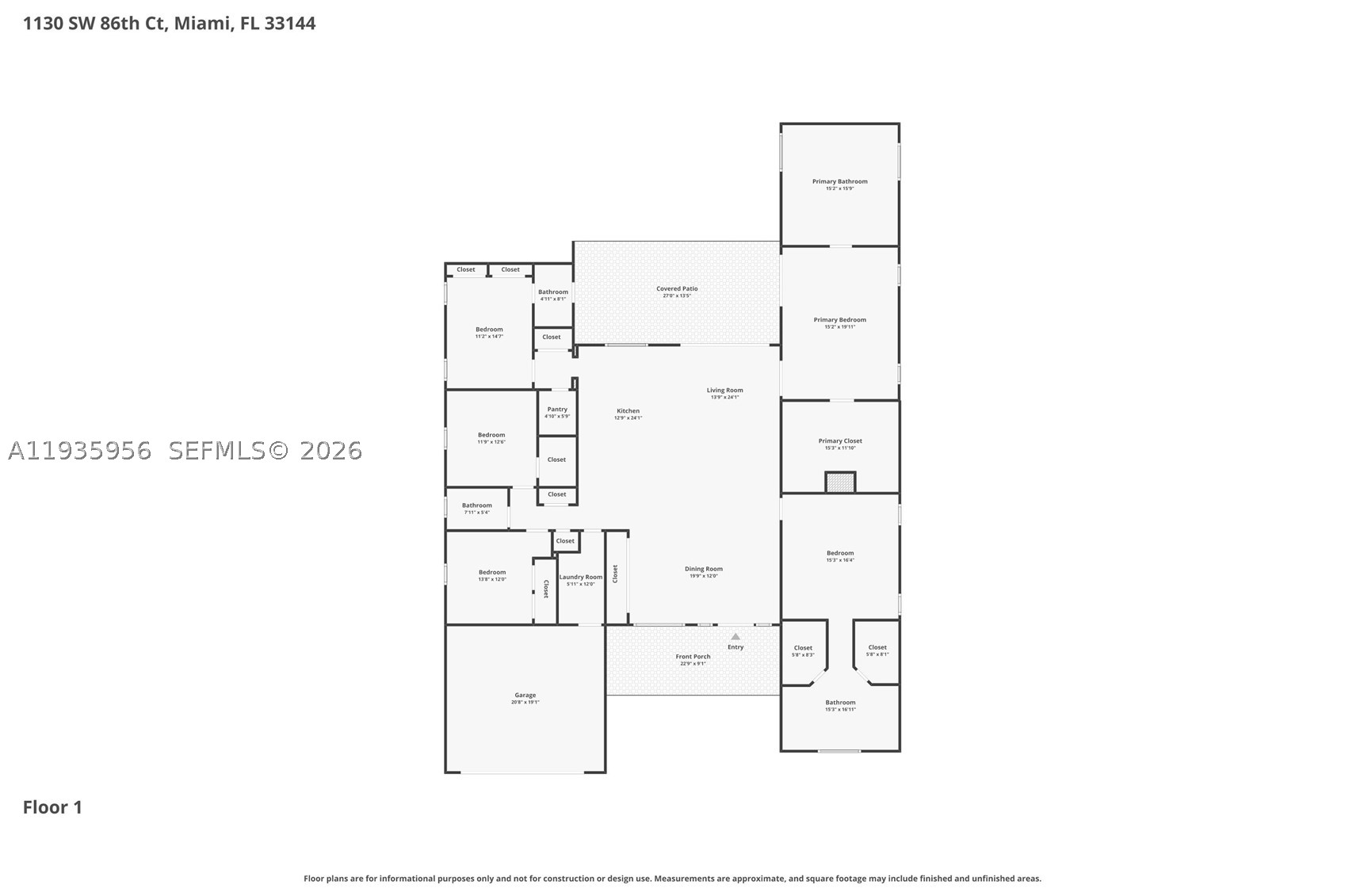 1130 SW 86th Ct, Miami FL 33144
