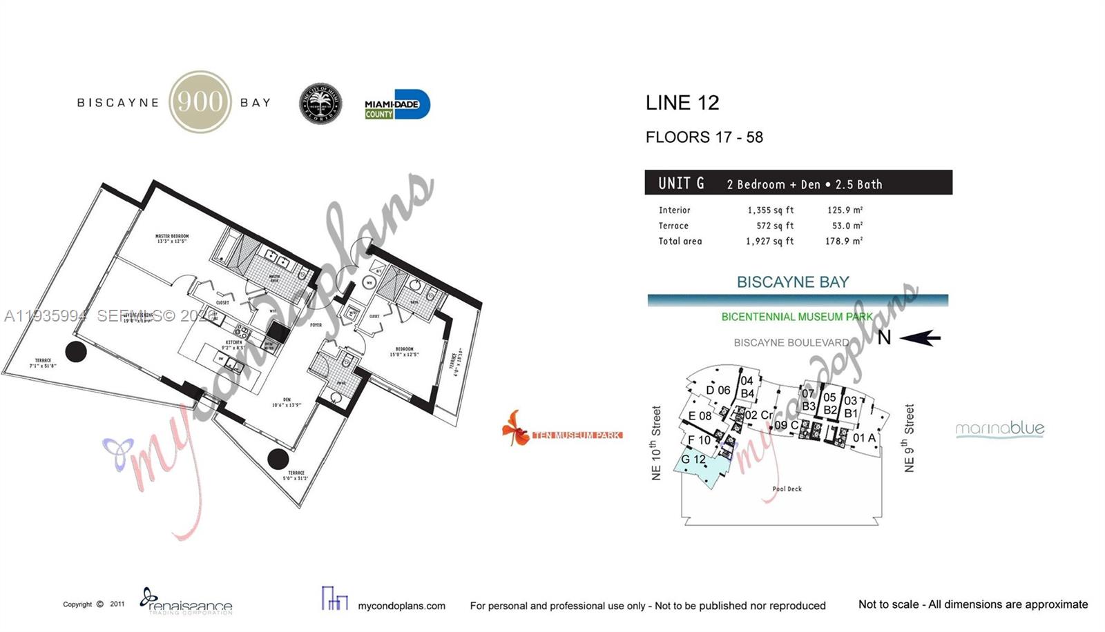900 Biscayne Blvd #2312, Miami FL 33132