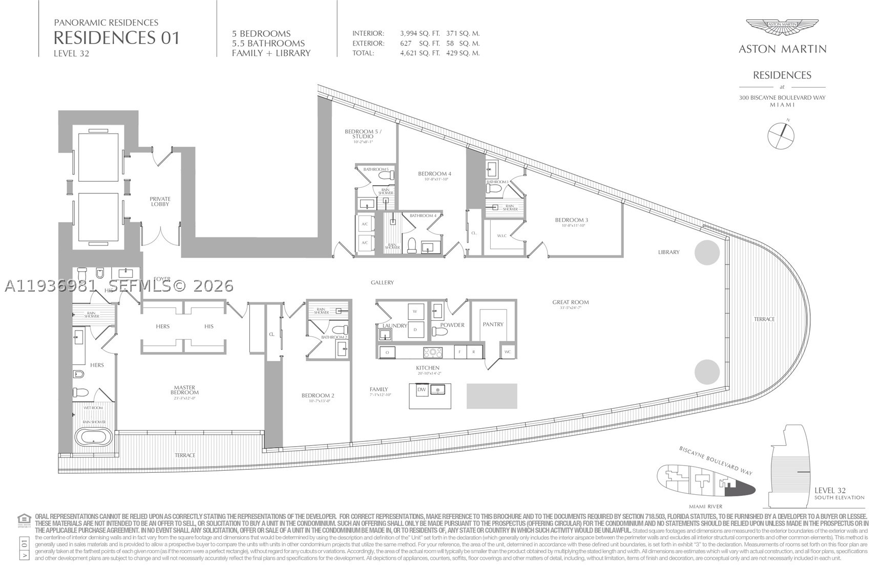 300 Biscayne Blvd Way #3201, Miami FL 33130