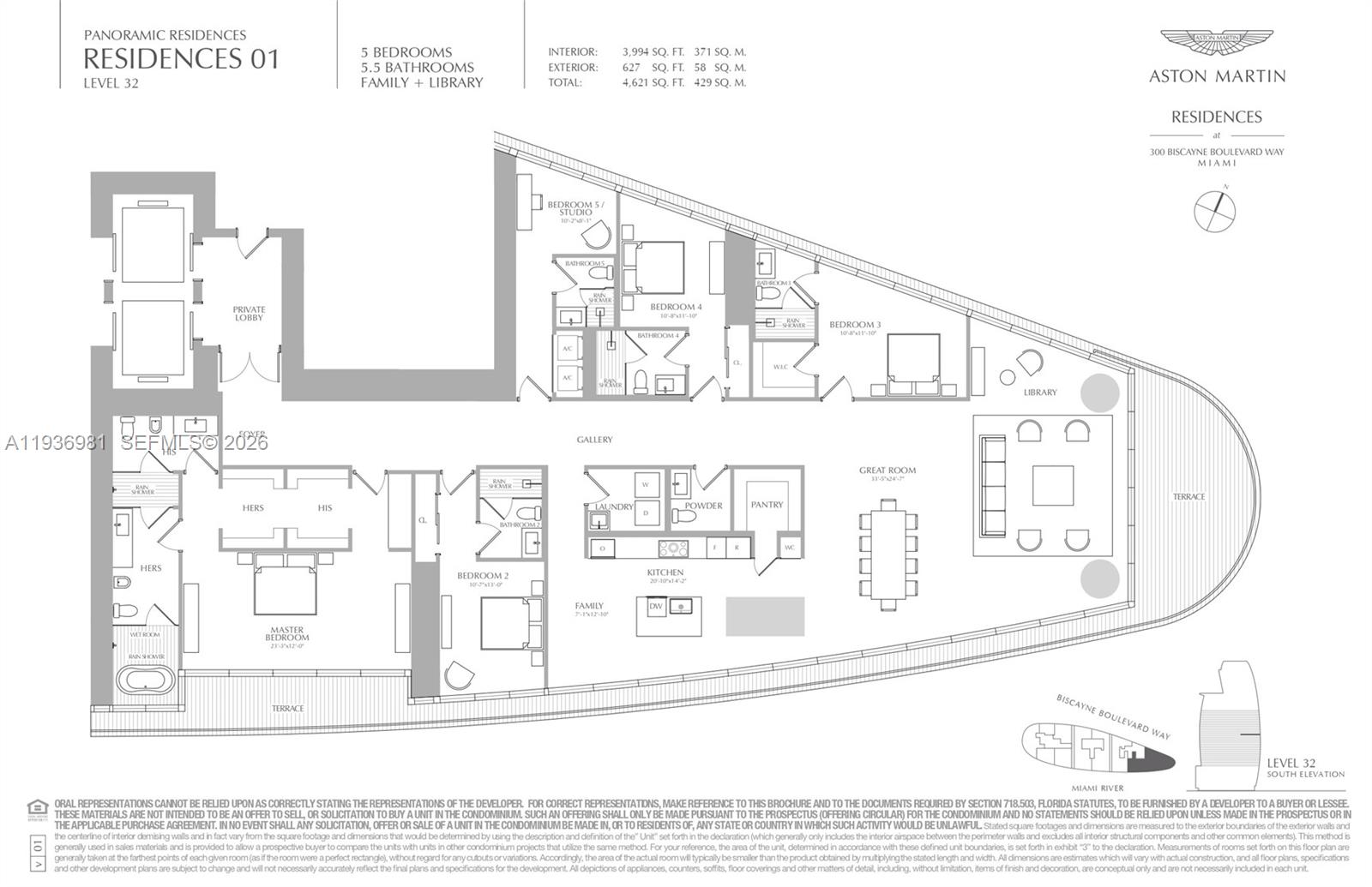 300 Biscayne Blvd Way #3201, Miami FL 33130