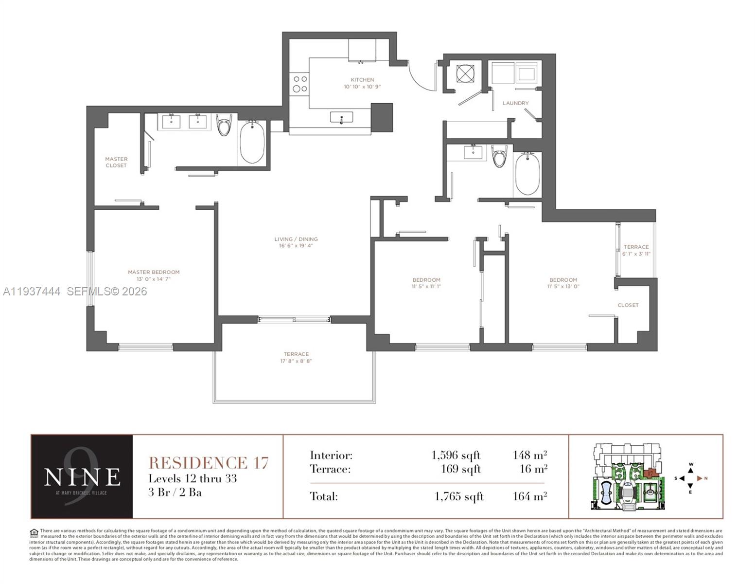 999 SW 1st Ave #2817, Miami FL 33130