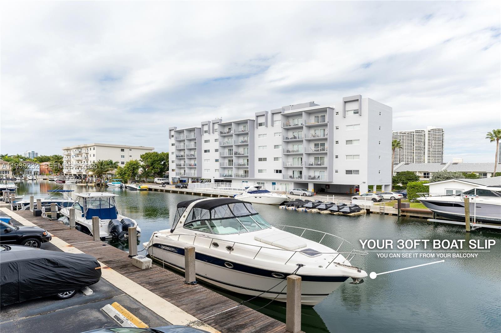 3665 NE 167th St #207 + 30' Deeded Dock, North Miami Beach FL 33160