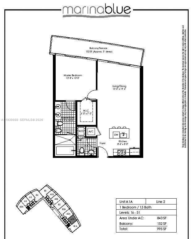 888 Biscayne Blvd #5002, Miami FL 33132