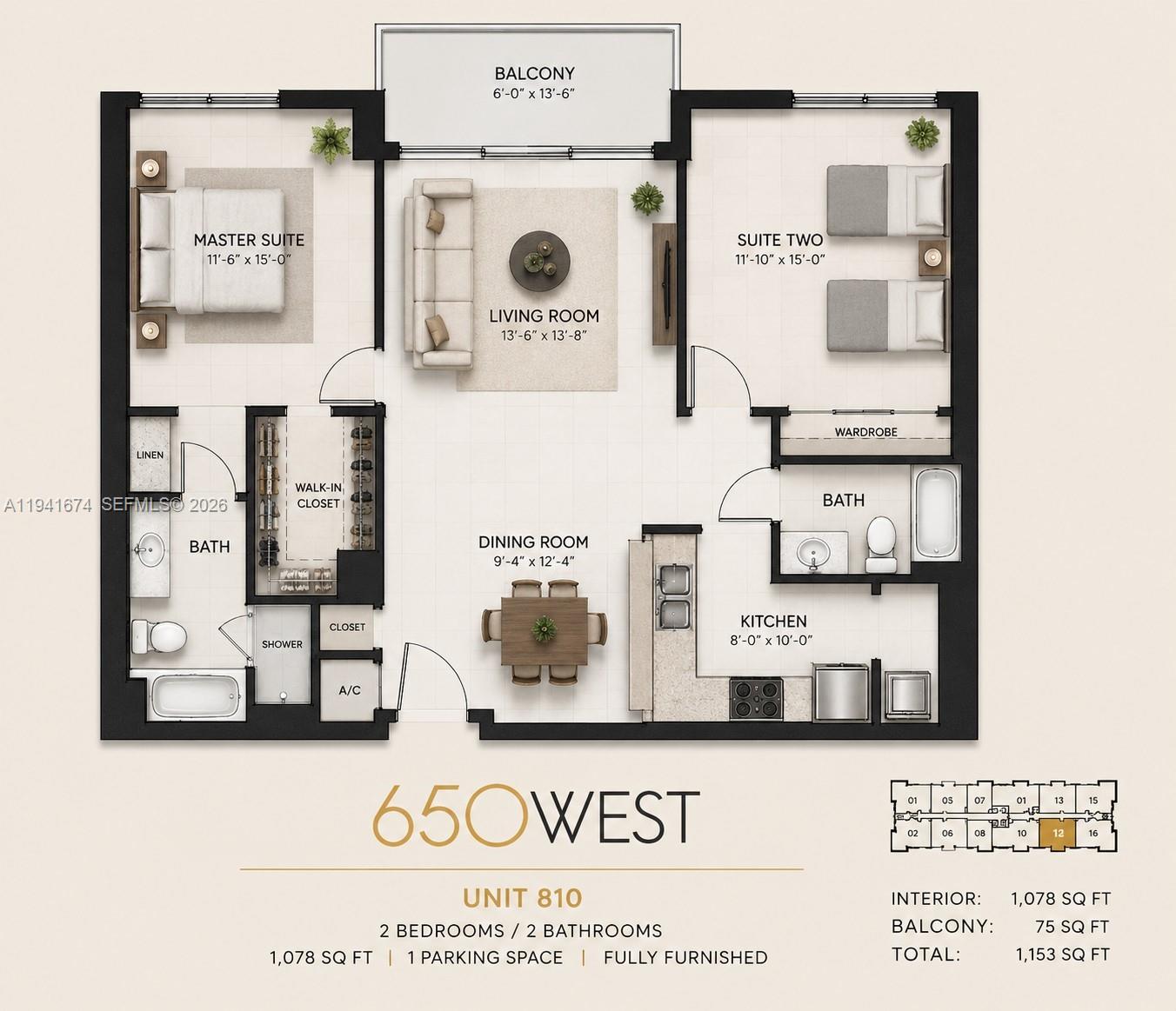 650 West Ave #810, Miami Beach FL 33139