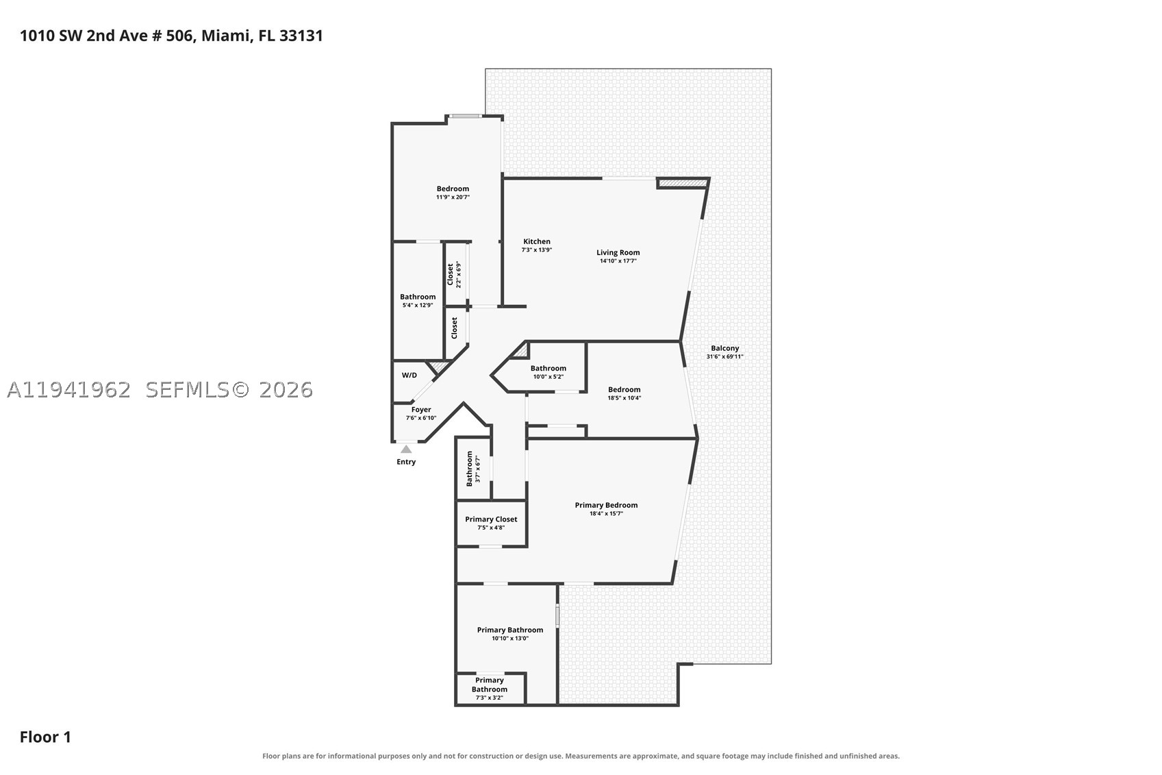 1010 SW 2nd Ave #506, Miami FL 33130