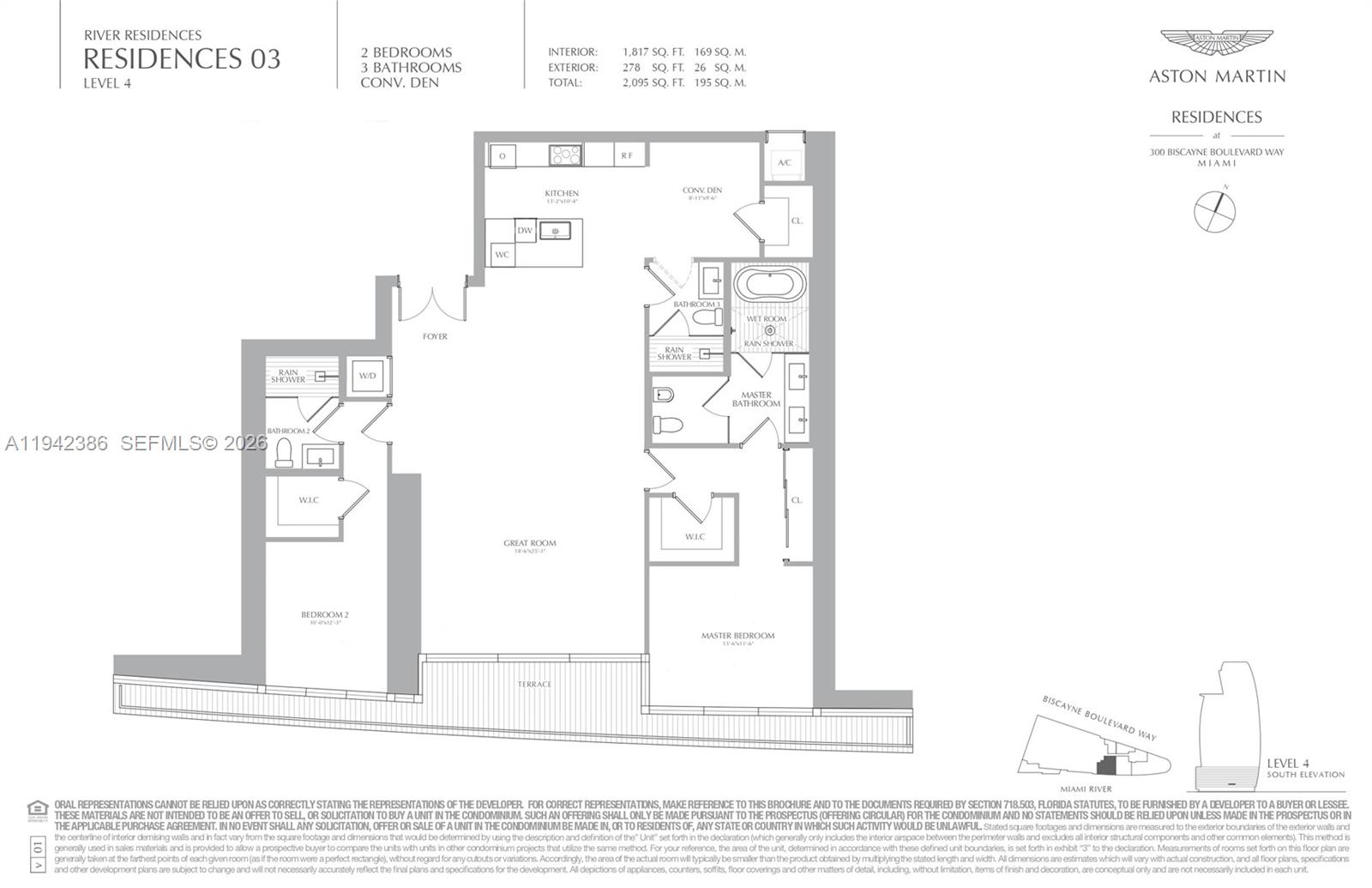 300 Biscayne Blvd Way #403C, Miami FL 33131