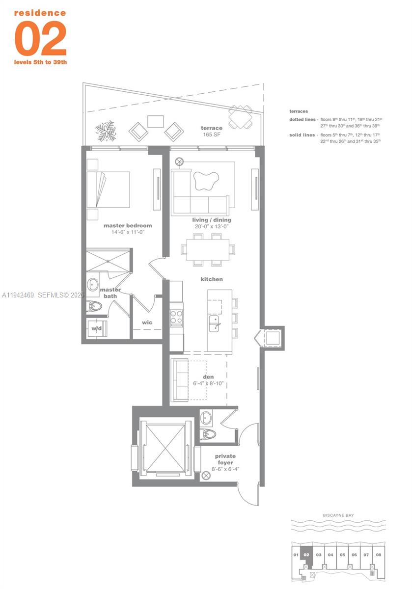 460 NE 28th St #3402, Miami FL 33137