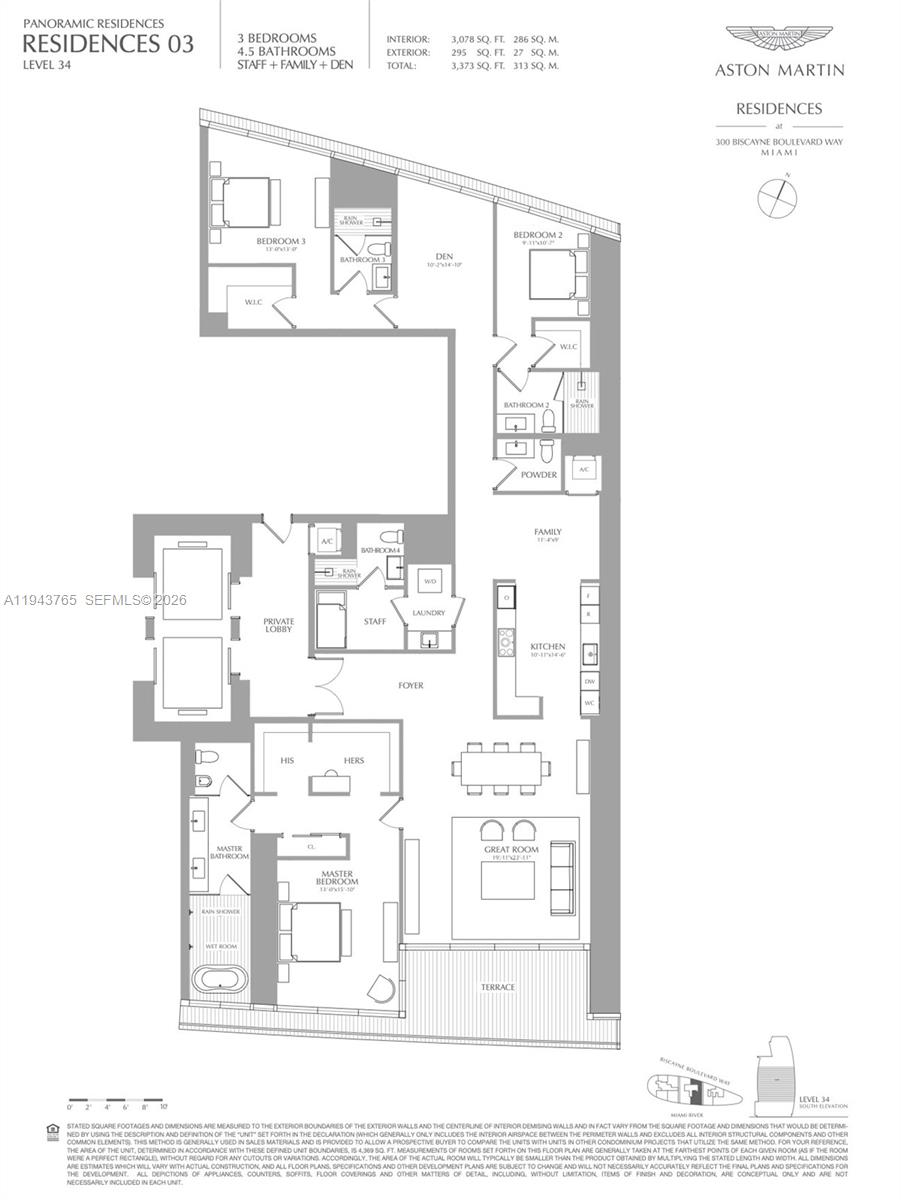 300 Biscayne Blvd Way #3403, Miami FL 33131